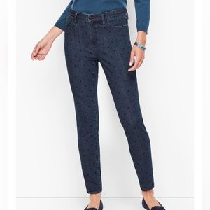 Talbots polka dot jeggings